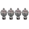 thumbnail image 3 of 4pcs Roman Rod Hollow-out R Ain Rod Rative ( ), 3 of 5