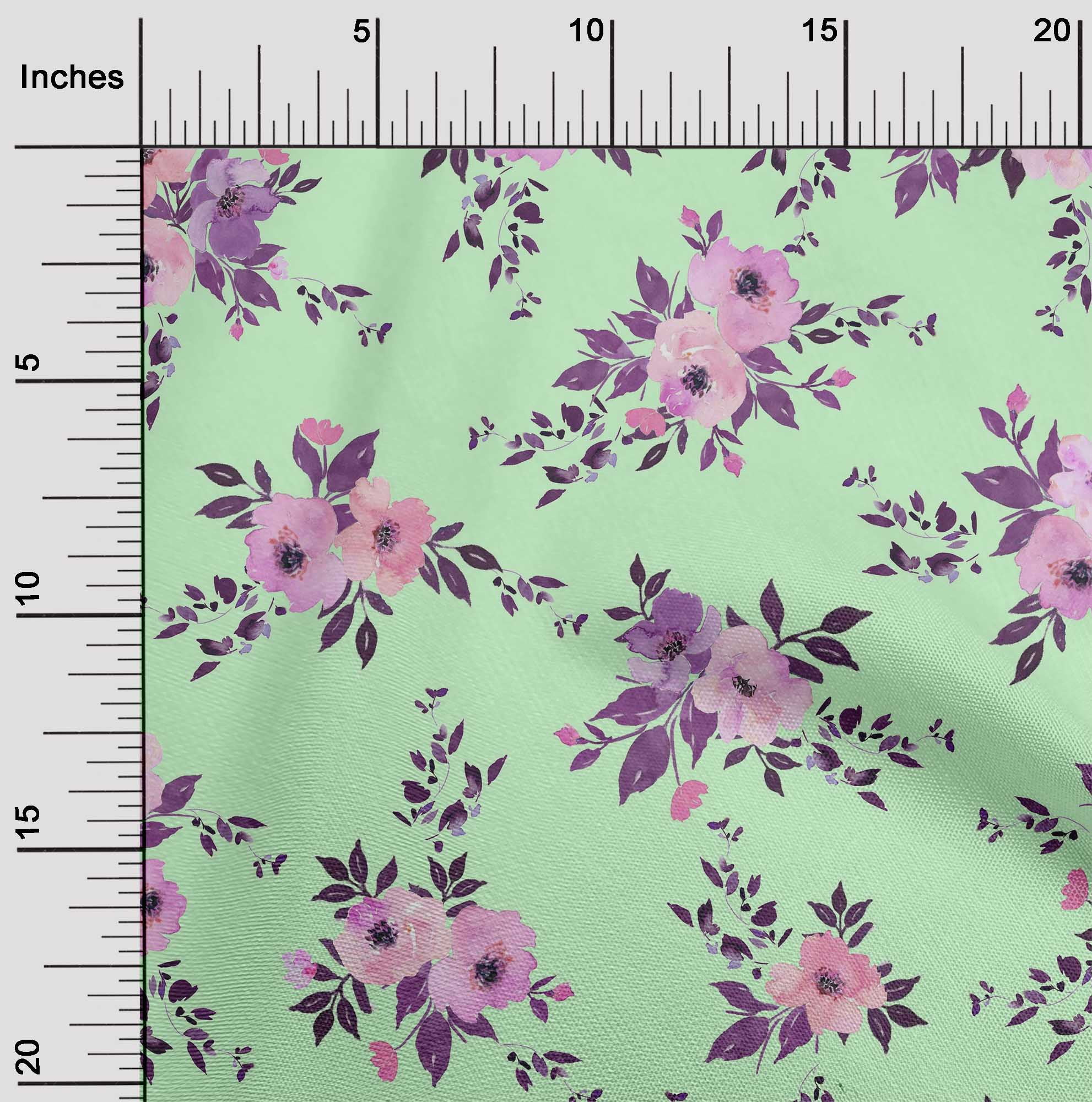 Floral and Geomteric Dance 04 42 inch Cotton Poplin Pre Order main image 0