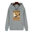 thumbnail image 3 of Sudadera con capucha de una pieza con estampado de Roronoa Zoro Wanted para hombre, ropa cómoda, gruesa, de alta calidad, informal, a la moda, cálida, de calle, Otoño e Invierno, 3 of 5