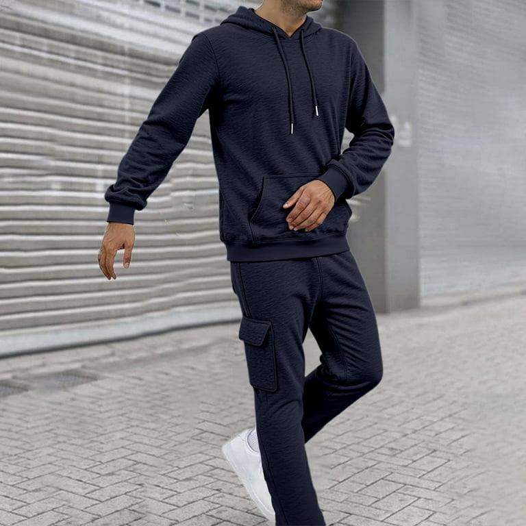Sweatsuits For Men Set Piece, Men's Tracksuits Outfit Adult
