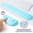 thumbnail image 5 of Memory Foam Wrist Guard Soft Gel Ergonomic Mouse Pad Wrist Guard Keyboard Mouse Wrist Guard Set, 5 of 5