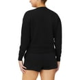 thumbnail image 3 of Fila Stina Women's Fleece Lined Crewneck Athletic Pullover Sweatshirt, 3 of 3