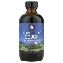 WishGarden Herbs Serious PM Cough Soothing Syrup, 4 fl oz (120 ml)