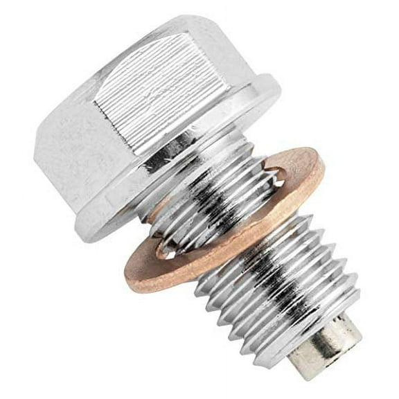 Bikemaster 10X1.25Mmoil Drain Plug Mag 10X1.25 Stl 29-10Z125 New