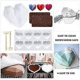 thumbnail image 4 of 3D Diamond Heart Shape, Chocolate Heart Molds, Silicone Chocolate Molds, Silicone Letter, 4 of 5