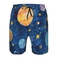 thumbnail image 3 of Fuzoiu Planets And Stars1 Print Men's Beach Shorts,Men's Swim Trunks,Quick Dry Board Shorts with Pockets,Men's Bathing Suits for Surfing, Running, and Casual Wear-Medium, 3 of 6