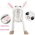 thumbnail image 2 of Cute Bunny Hat Ear Moving Jumping Hat Funny Animal Plush Rabbit Hats, 2 of 5