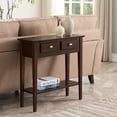 thumbnail image 4 of Hall Console Table in Chocolate Oak, 4 of 20