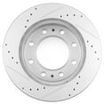 thumbnail image 2 of CCIYU Front Rear Drilled Slotted Brake Rotors + Ceramic Pads fit for 2013-2017 for Lexus ES300h, 2007-2012 for Lexus ES350, 2008-2014 for Toyota Avalon, 2007-2011 for Toyota Camry, 2 of 5