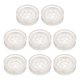 thumbnail image 1 of Uxcell 8pcs Round Rubber Furniture Caster Cups, Transparent (Fit for 0.8 - 1.6 Inch), 1 of 5