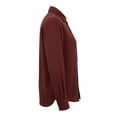 thumbnail image 3 of Blusa George para Dama, Manga Larga Vino Talla G, 3 of 4