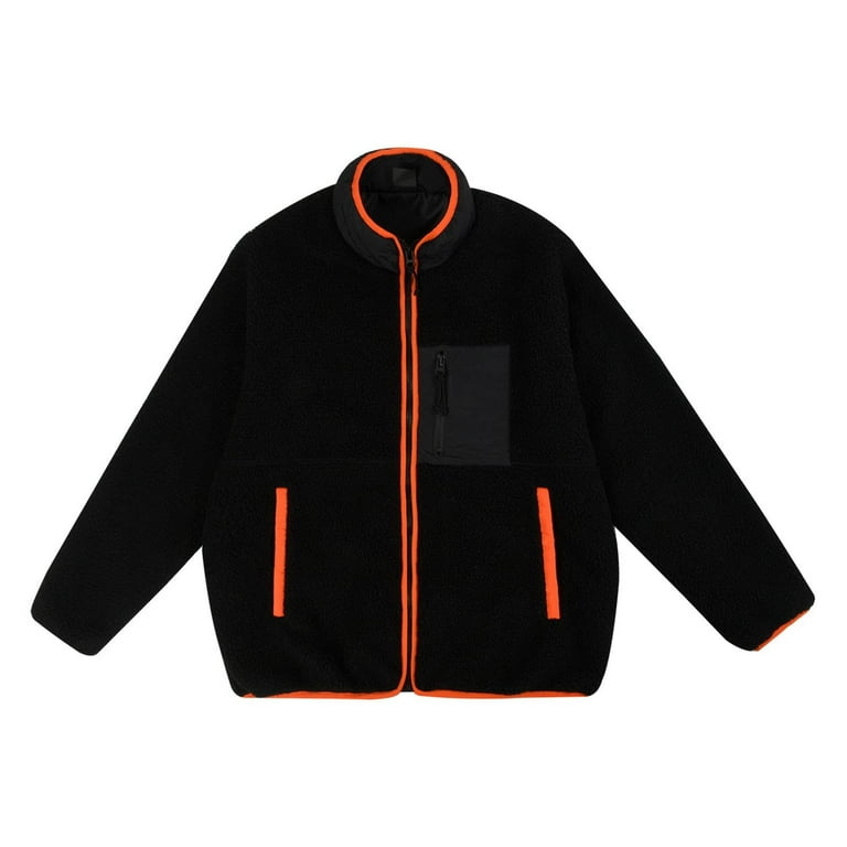 Hoodless fleece best sale jacket