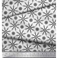 thumbnail image 2 of Soimoi polyester Crepe Fabric Flower Artistic Print Sewing Fabric Yard 42 Inch Wide, 2 of 3