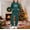 Green, variant on Piuwrlz Teen Sweatsuits Sets Girls Two Piece Jogger Set Pocket Christmas Round Neck Sweats and Sweatpants Dark Blue Size 11 Years