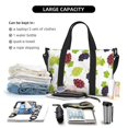thumbnail image 4 of Travel Duffle Bag colorful Grape Print Travel Tote Bags Carry on Luggage Waterproof Weekender Bags with Top Handle Adjustable Shoulde Strap for Travel Gym, 4 of 5