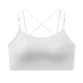 thumbnail image 2 of Sujetador de realce de color liso para mujer, lencería plegable y caída, blusa de poliéster para uso diario., 2 of 6