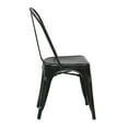 thumbnail image 3 of OSP Designs Bristow Antique Black Metal Dining Chair, 3 of 3