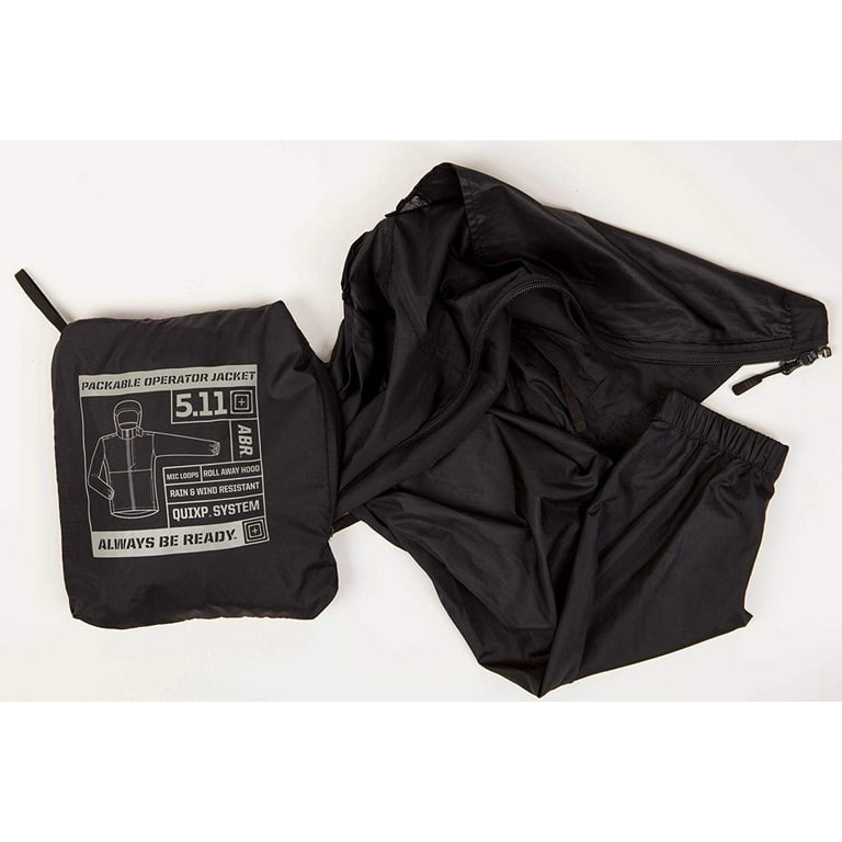 5.11 Tactical Packable Operator Jacket Foldable Water and Wind