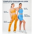 thumbnail image 6 of Nirlon Y Back Adjustable Sports Bras For Women - Nirlux Camisole Sports Bra, Stretchy Womens Tops Soft Workout Tops For Women (Marigold, 10), 6 of 6