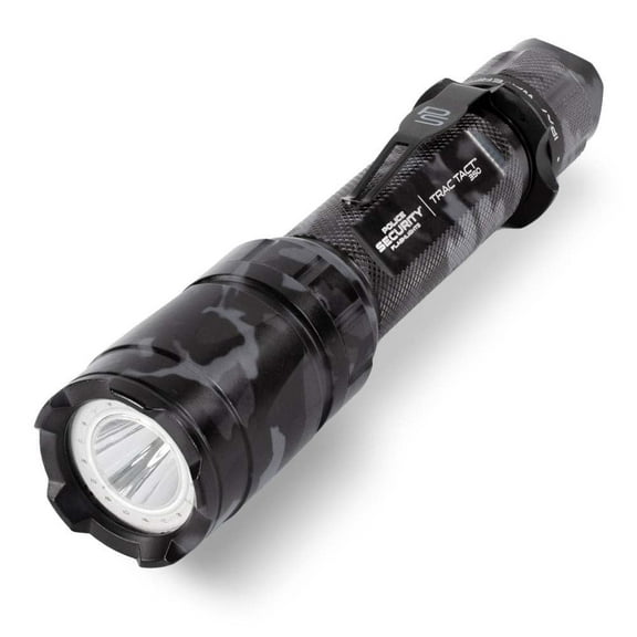 Police Security Trac Tact 2AA Camouflage Cree LED Ultra Brightr Flashlight