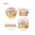 thumbnail image 1 of 1Set Disney Princess Snow White Bell Girl Birthday Party Supplies cup plate flag ballon for Kids Baby Shower Birthday Party Dec Gao Jinjia LED, 1 of 2