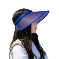 thumbnail image 1 of Pare-soleil d'Été Réglable Grande Plage Pare-Soleil Chapeau Chapeau de Protection Solaire, 1 of 10