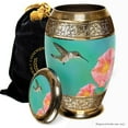 thumbnail image 2 of Hummingbird Cremation Urns for Cremation Ashes Large Urn XL or Small Keepsake Urns for Human Ashes & Urns for Human Ashes for Home or Burial Small Urns for Human Ashes Small Keepsake, 2 of 11