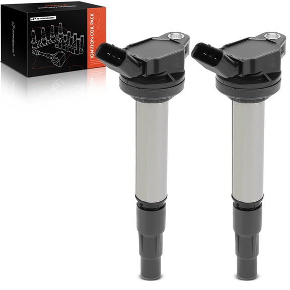 A-Premium Ignition Coils Pack Replacement for Toyota Corolla 2009-2016 Matrix 2009-2013 Prius Pontiac Vibe Scion IM xD Lexus CT200H I4 1.8L 2-PC Set