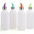 thumbnail image 1 of Lawei 4 Stück Squeeze Flasche Quetschflasche Gerwüzflasche mit Deckel & Farbigen Spitzen für Soße Sojasauce Gewürz - 450ml MFZFUKR LKX-1373, 1 of 7
