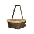 thumbnail image 3 of PetSafe Happy Ride Booster Seat for Dogs Up to 12 lb, Cozy and Adjustable, Brown, 3 of 7