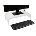 thumbnail image 4 of Mind Reader Mesh Monitor Stand, Metal Mesh Riser & Desk Organizer, White, 4 of 7