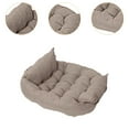 thumbnail image 3 of STARTIST Dog Bed Foldable Cat House Pet Cushion Pet Sleeping Bed for Small Large Dogs Khaki, 3 of 6