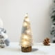 thumbnail image 5 of Árbol de Navidad mini de luz LED plateado, encendido, 5 of 8