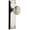Polished Nickel, variant on Grandeur Windsor Door Knob with Fifth Avenue Plate