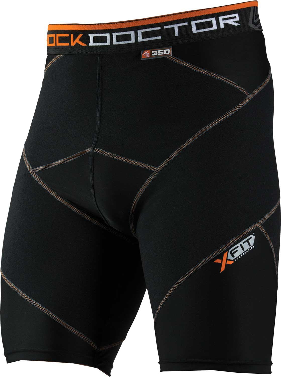 Shock Doctor Pro Cross Compression Shorts Black XL