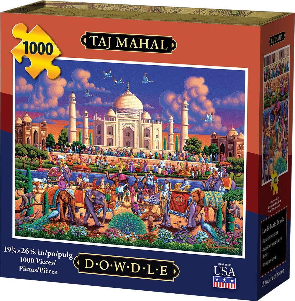 Dowdle Jigsaw Puzzle Taj Mahal 1000 Piece