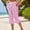Pink, variant on Maean Women's Capri Pants Polka Dots Straight Leg Elastic Waist Drawstring Trousers Casual Capris Pant