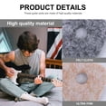 thumbnail image 2 of EeaseCA 8pcs Felt Ukulele Plectrum Ukulele Picks Ukulele Accessory (Beige, Gray), 2 of 8