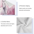 thumbnail image 4 of Coolnut White Horse Pink Towels Absorbent Bath Towels Set Soft & Comfortable Towel Set for Home Hotel Decor, 3 Piece Washcloth Gift, 4 of 7