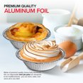thumbnail image 6 of Stock Your Home 3 '' Aluminum Foil Pie Pans, Disposable (50 Count), 6 of 7