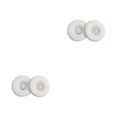 thumbnail image 2 of Redempat Headphones Replacement Ear Pads Easy To Durable And Soft Replacement Parts Unisex Breathable white 2Set, 2 of 6