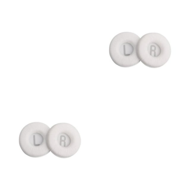 Becaristey Replacement Ear Pads For Headphones Breathable And Comfortable Erfect Replacement Parts High Elastic white 2Set