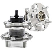 QJZ [2-Pack] 512370 - Rear Driver or Passenger Side Wheel Hub Bearing Assembly Compatible with 2013 Scion IQ EV, 2012-2019 Toyota Prius C, 2006-2014 Toyota Yaris [4-Wheel ABS Models ONLY]