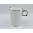 thumbnail image 2 of Elegance 380ml Simplicity Collection White Porcelain Gold Trim Coffee Mug, 2 of 2