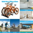 thumbnail image 4 of YYAo Bicycle Parking Rack, Cycle Storage Organizer Rack,Bike Stand Cycling Rack Floor Storage Organizer for 2-Bicycle, 4 of 11