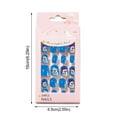 thumbnail image 4 of Christmas Themed Nail Stickers for Kids Adorable Holiday Designs 24pc Wearable 24PCS, 4 of 4