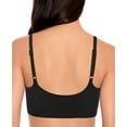 thumbnail image 2 of SALT + COVE Women's Black Cropped Removable Cups Scoop Neck Swimsuit Top XS, 2 of 3
