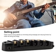 thumbnail image 4 of Tailpiece Roller Saddle Bridge, Long Life Guitar Roller Saddle Bridge Reduce Friction  For Bass, 4 of 8