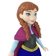 Disney Frozen Anna Small Doll, Poseable and Collectible Disney Toy Inspired by the Movie