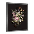 thumbnail image 2 of Designart 'Ancient Floral Summer Wildflowers Arrangement' Traditional Framed Art Print, 2 of 4